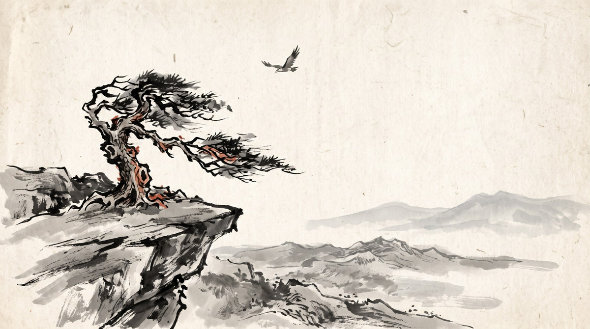Seven Killings — ink-wash illustration